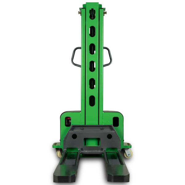 Battery Operated Semi Electric Stacker 500kg 700kg1000kg Self Loading Portable Forklift Truck 1.6m Height