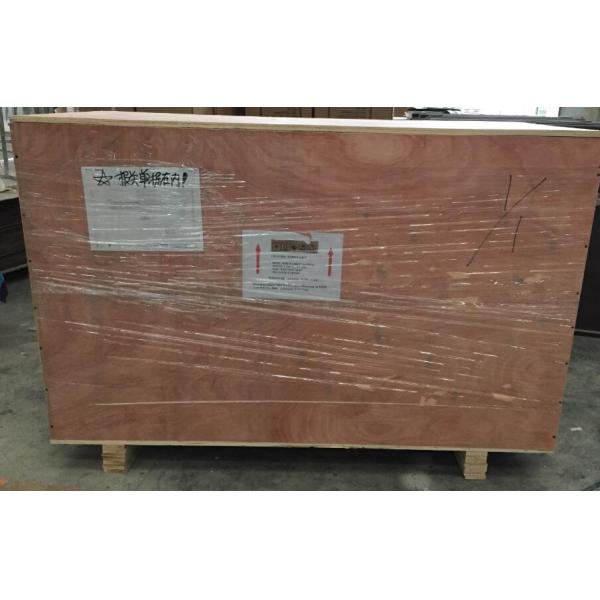 White High Gloss Hotel Room Dresser 6 Drawers With Metal Strip , PU Lacquer Paint