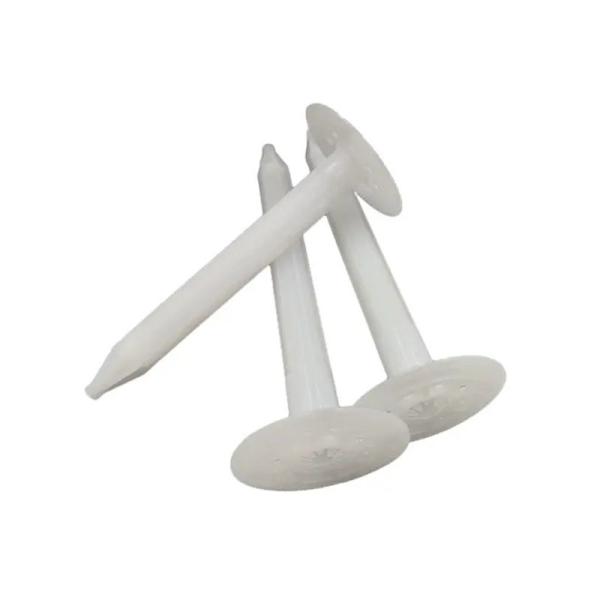 Ancoras de isolamento de parede de estrutura em espiral de HDPE Nail 42-62mm Resistência à corrosão