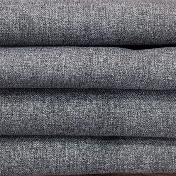 Downproof 100D ATY Polyester Cation Two-Tone Herringbone Fabric for Winter Coat Jacket