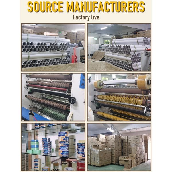 High Viscosity BOPP Acrylic Adhesive Silent Tape in Whole Box Low Noise Express E-Commerce Packaging Tape Cross-Border Hot Sale