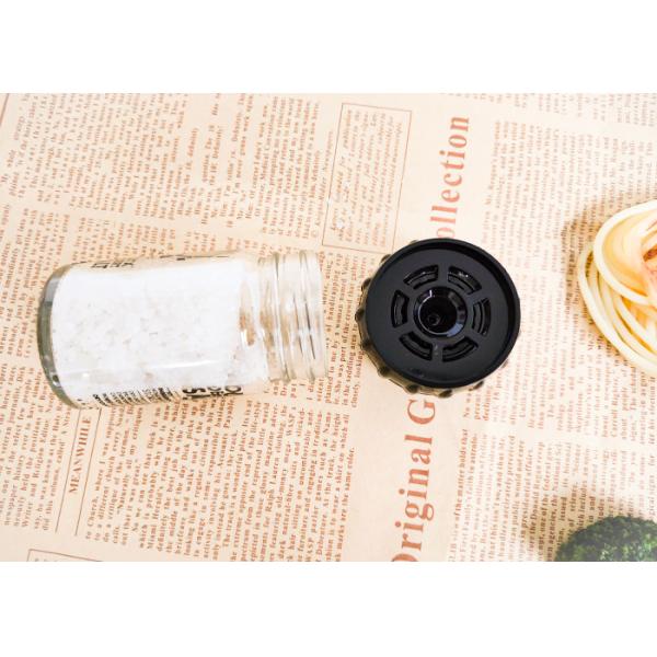 Herramienta esencial de cocina Máquina de moler vidrio manual ajustable para diferentes especias