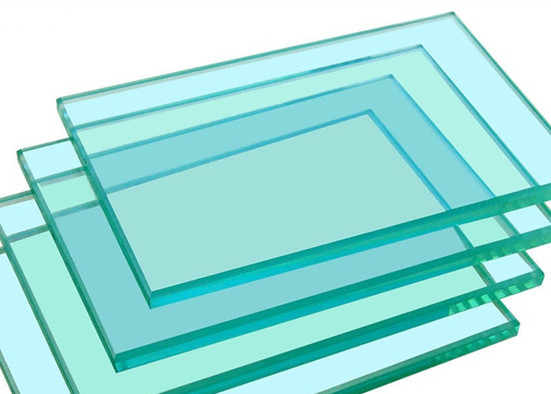 High Strength Clear Tempered Glass 8mm Thickness With Polished Edge