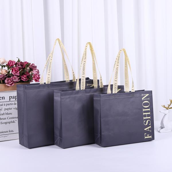 Custom Logo Printed Non-Woven Tote Bag Newest Fashionable Style for Campaigns