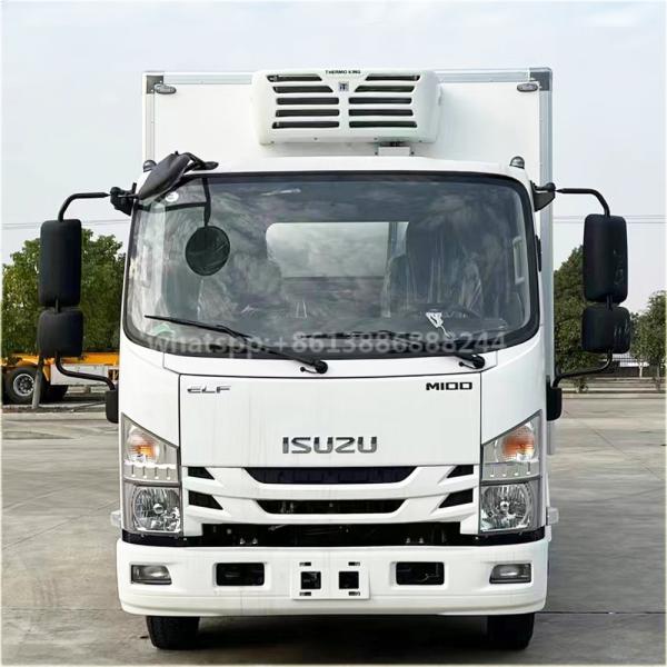 Original Factory I SUZU M100  Single  Row  Refrigerated Vehicle       Van Refrigerator Truck   Cool Chain Vehicle