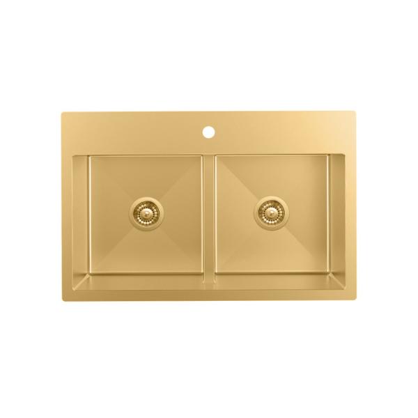 Нержавеющая сталь 304 раковина рабочего места кухни 18 датчиков жилая над установленный