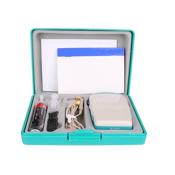 answer telephone hearing aids Pocket Hearing Aid Deaf Aid Sound Audiphone Voice Amplifier digital S-6D Deafness Headset
