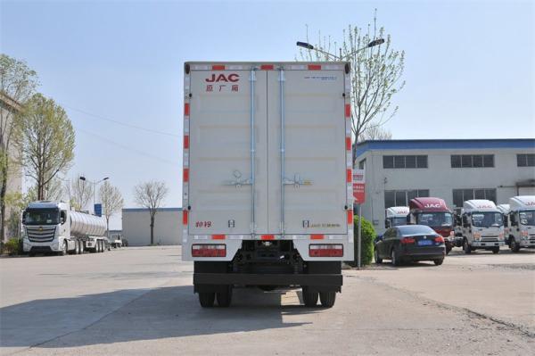 Chinses Manufactuer logistics and transportation 4x2 JAC Cargo Van Box Truck with 2 ton 3 tons loading capacity