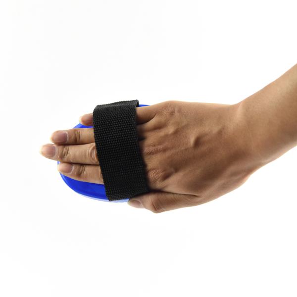 Two Style Horse Grooming Curry Comb , Rubber Curry Brush For Horse Grooming