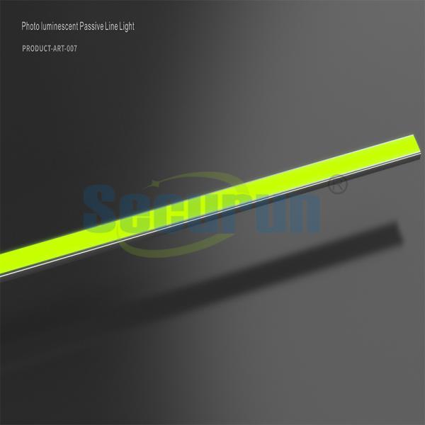 Custom Photoluminescent Strip Yellow Anti Slip Stair Nosing
