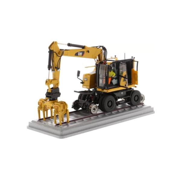 DM 1:50  M323F Multifunctional Railway Wheeled Excavator Alloy Model 85662