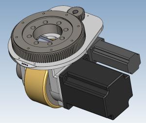roue d'entraînement de moteur à courant alternatif d'AGV 2T avec orienter le