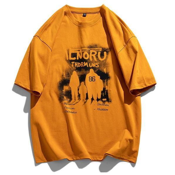 Small Quantity Garment Manufacturer Men'S Loose Drop Shoulder Breathable Casual Half Sleeves T Shirt