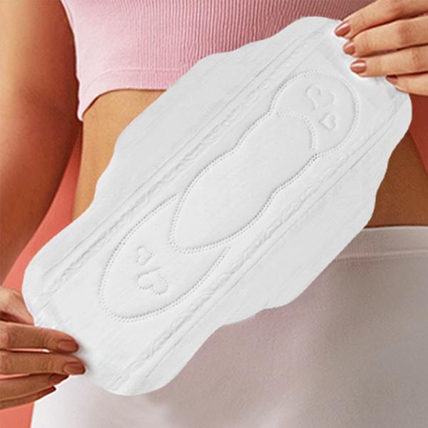Free Sample Ultra Thin Disposable Sanitary Napkin Women's Sanitary Winged Pads Super Absorbent Customized Breathable Napkins