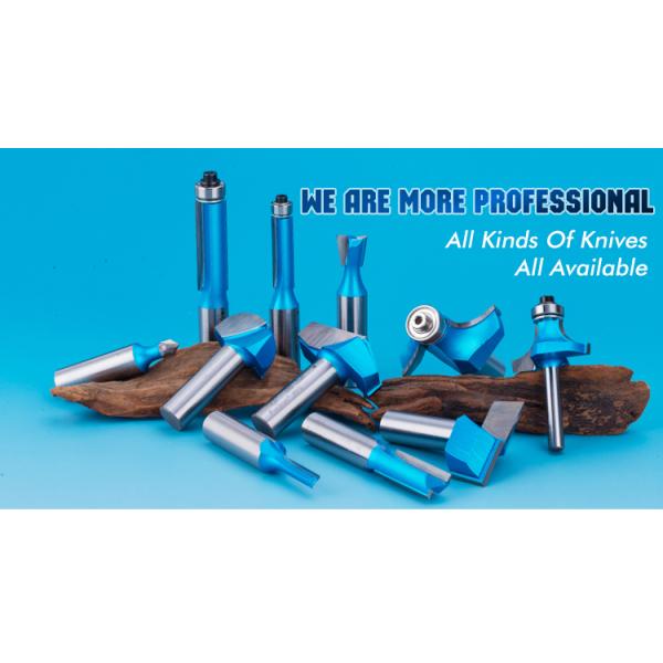 V Groove Sharpen Molding Router Bits CNC Router Trabalho de madeira