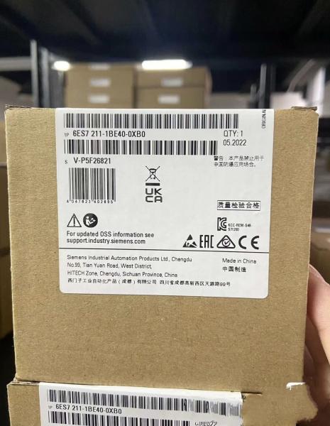 6ES7211-1BE40-0XB0 Siemens SIMATIC DP CPU 1211C AC DC RLY Compact CPU