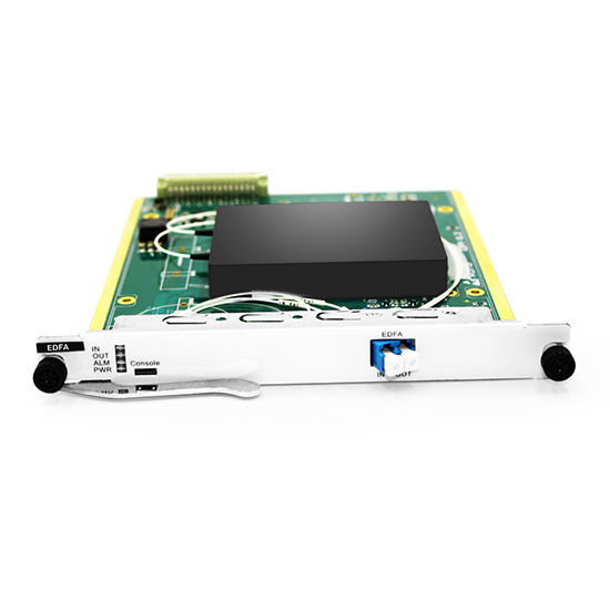 EDFA 40/80 Channels C-Band Optical Amplifier Maximal Output Power +16dBm Gain