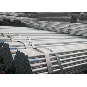 Construction Hot Dip Galvanized Tube Robust Galvanized Coated Tube Suitable for