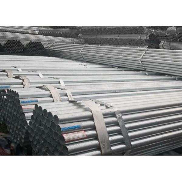 Construction Hot Dip Galvanized Tube Robust Galvanized Coated Tube Suitable for