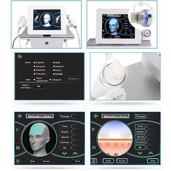 Gold Mic-Needle Beauty Device Acne WrinkleTreatment Wrinkle Removal Skin Rejuvenation Treat Beauty-Machine