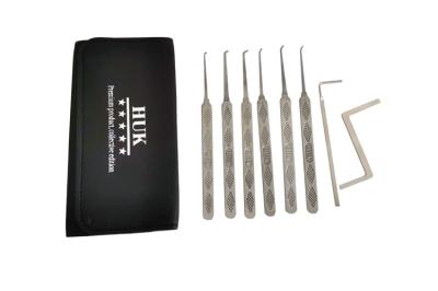 Locksmith Tools 6pcs of Convenient Single Hook Stainless Steel Lock Pick Kit 