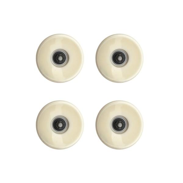 60x45mm Skateboard Polyurethane Wheels Pink 83A Hardness