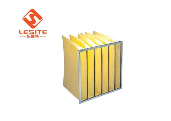 Large Holding Capacity Firm Structure F5 Hepa Bag Filter Large Air Flow