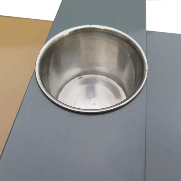 Balde do lixo de madeira exterior estando do comprimento 31.7gal de 900mm