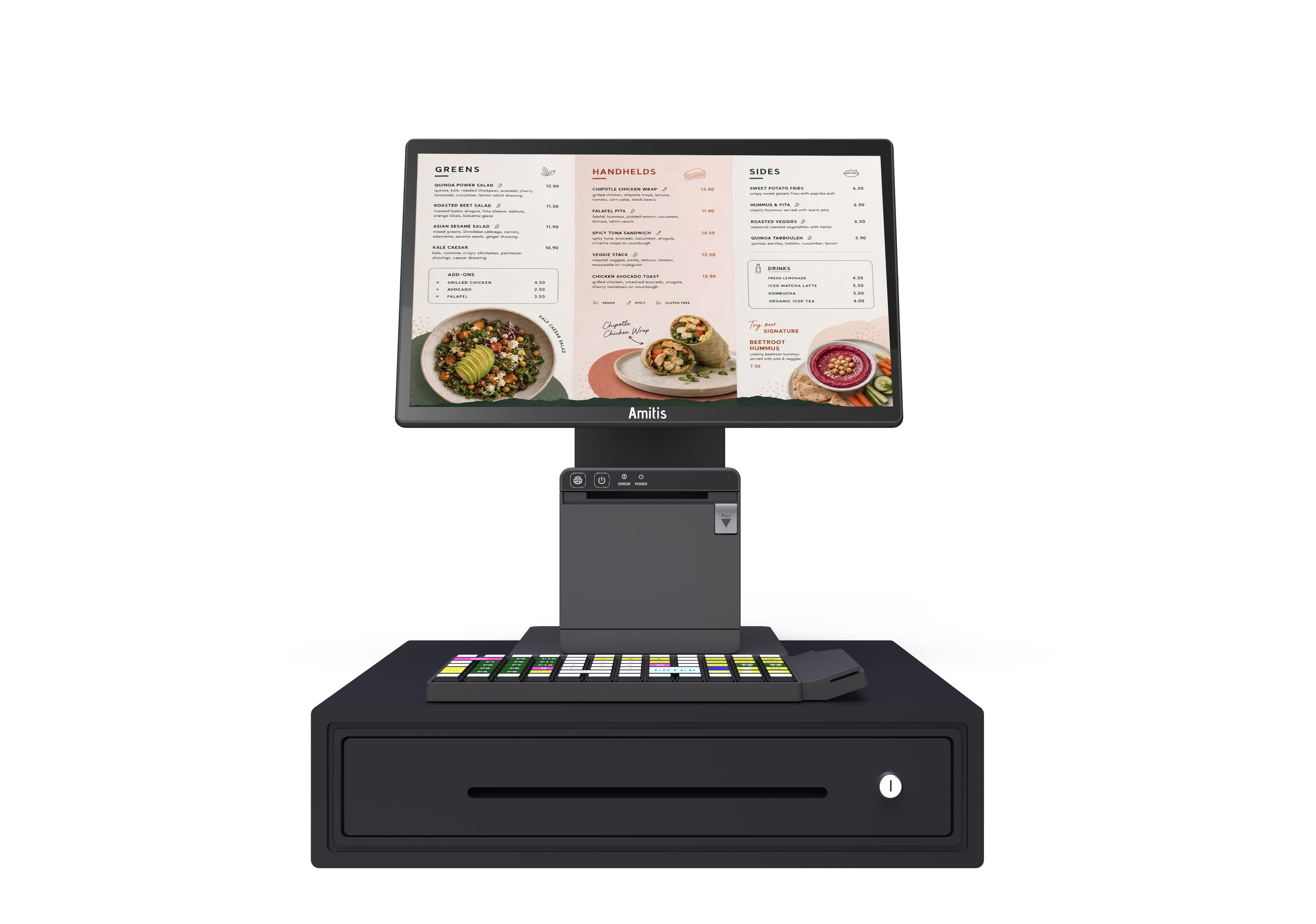 Intel Core i5-1235U Windows All In One POS Flagship Terminal For Enterprise Chains