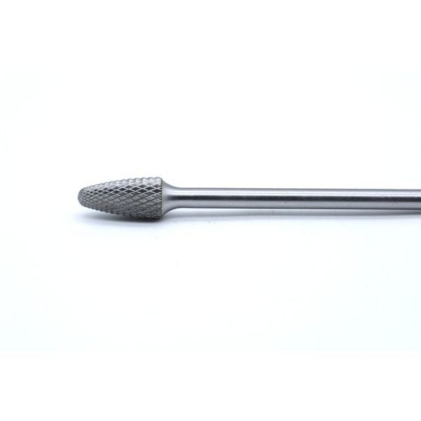 SF-5ZML6 Precision Extended Shank Rotary Burr with Diamond Cut for Deep Mold Cavities - 175mm Overall Length