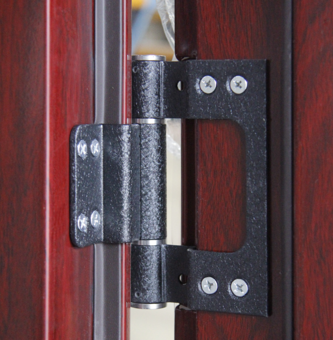 Galvanized Steel Security Door  Modern Villa Front Entrance  Corrosion Resistant  Durable