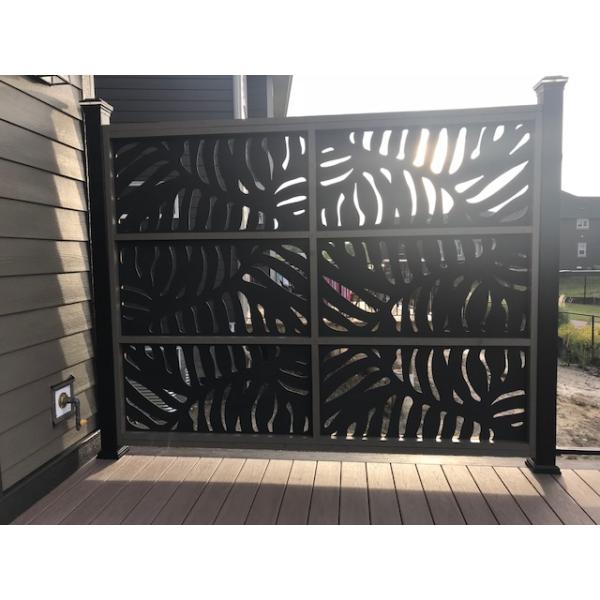 Custom stainless steel outdoor partition privacy garden screen