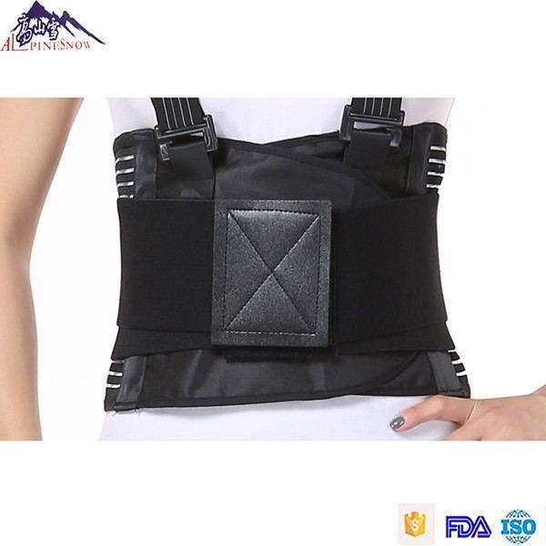 Accolade de soutien lombaire de taille/ceinture adaptées aux besoins du client protection de taille avec des bretelles