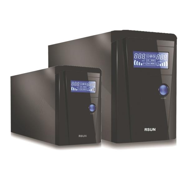 650VA Line Interactive 390W 110V UPS AVR Surge Function For Computer Multiple Sockets