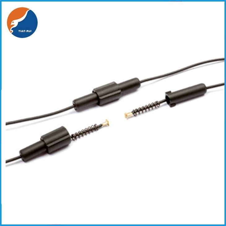Патрон предохранителя AC PTF-80 PTF-80A 5x20mm 6x30mm 6.3A 250V встроенный для стеклянного керамического взрывателя трубки