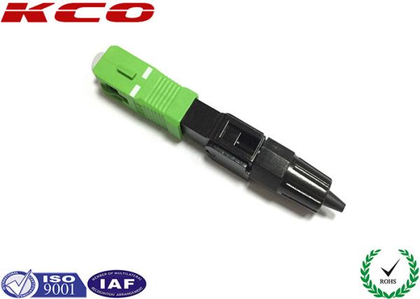 campo - conector instalável da fibra óptica