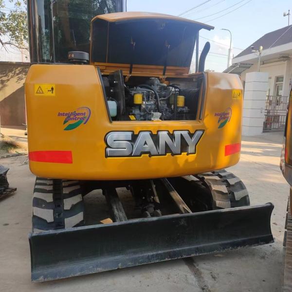 Haga su trabajo de manera eficiente con la excavadora Sany75c y 0-2000 horas de trabajo