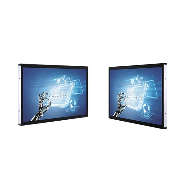 15.6 pouces affichage LCD monté sur le mur cadre industriel tactile moniteur cadre ouvert affichage industriel jeu médical boîtier en aluminium