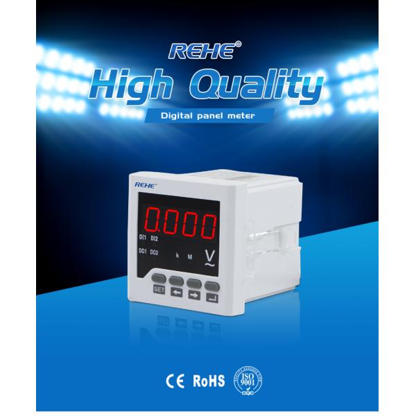 High quality Cheap Price LED AC/DC 0-500V Digital Panel Voltage Meter for solar panels