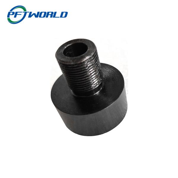 Pièces d'acier tournées de haute précision de haute qualité oxyde noir