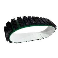 Industrial Belt Brush Conveyor Belt Cleaning Brush Rubber PVC Base