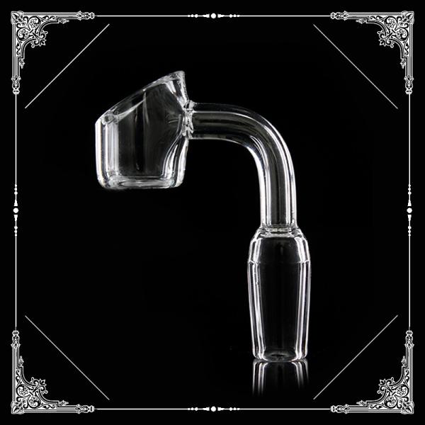 Polished Quartz Banger Nail 90 Degree 14mm Male Female For Glass Oil Rigs Bong