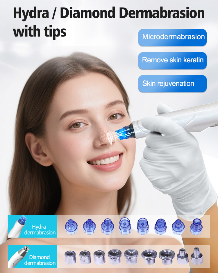 15 inch Touch Screen Oxygen Jet Polar RF Plasma Blackhead Removal Hydro Dermabrasion Machine