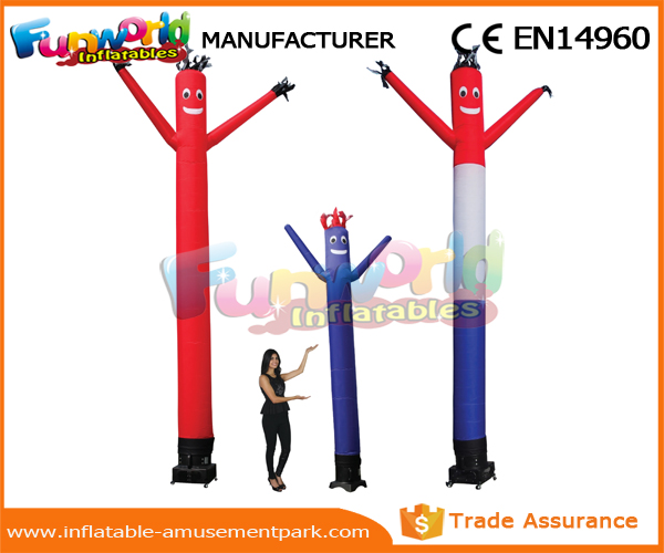 Танцоры воздуха одиночной ноги нейлона парашюта раздувные/танцор неба человека воздушного рукава