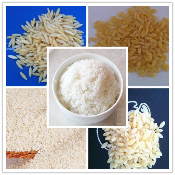 100 - 500kg Per Hour Artificial Rice Making Machine Reconstructing Broken Rice
