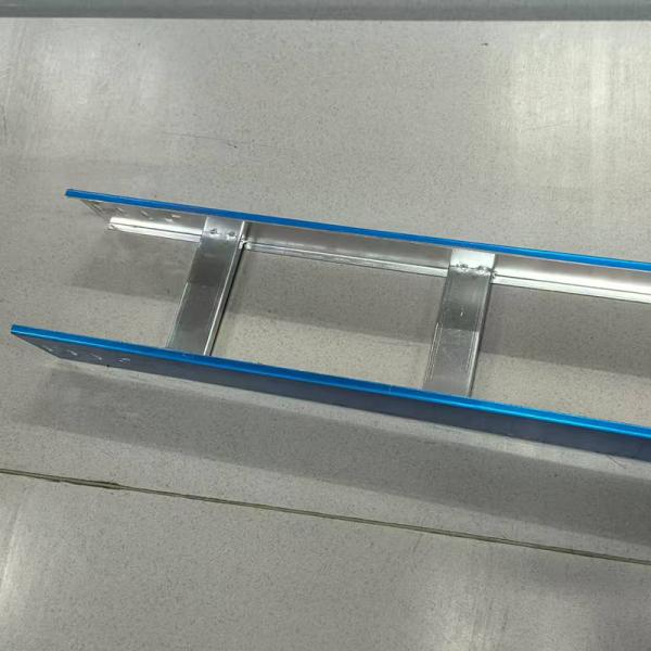 50mm-150mm Height Aluminum Cable Tray Safety Medium Duty For Wire Protection System