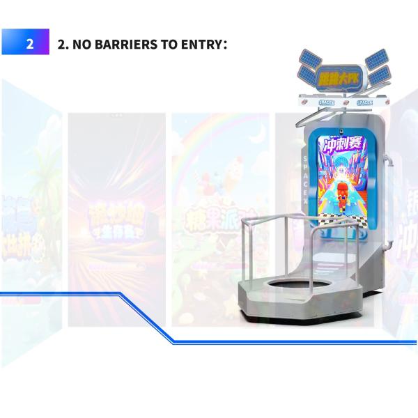 1920×1080 Trampoline Interactive Game System Custom Camera Sensing