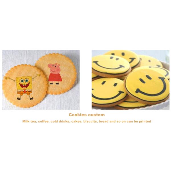 Умные чернила мини цветовые кофе принтеры 3D пищевые печатные печатные машины для коммерческих