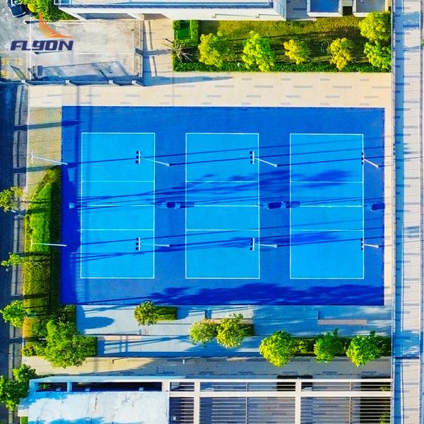 Piso esportivo em PU Piso esportivo modular Piso de quadra de basquete Piso