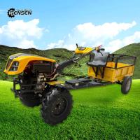 2 rodas 10hp Tiller de 300 mm Mini Tiller para Agricultura